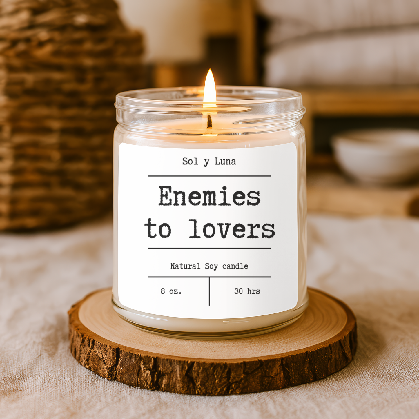 Enemies to Lovers Candle