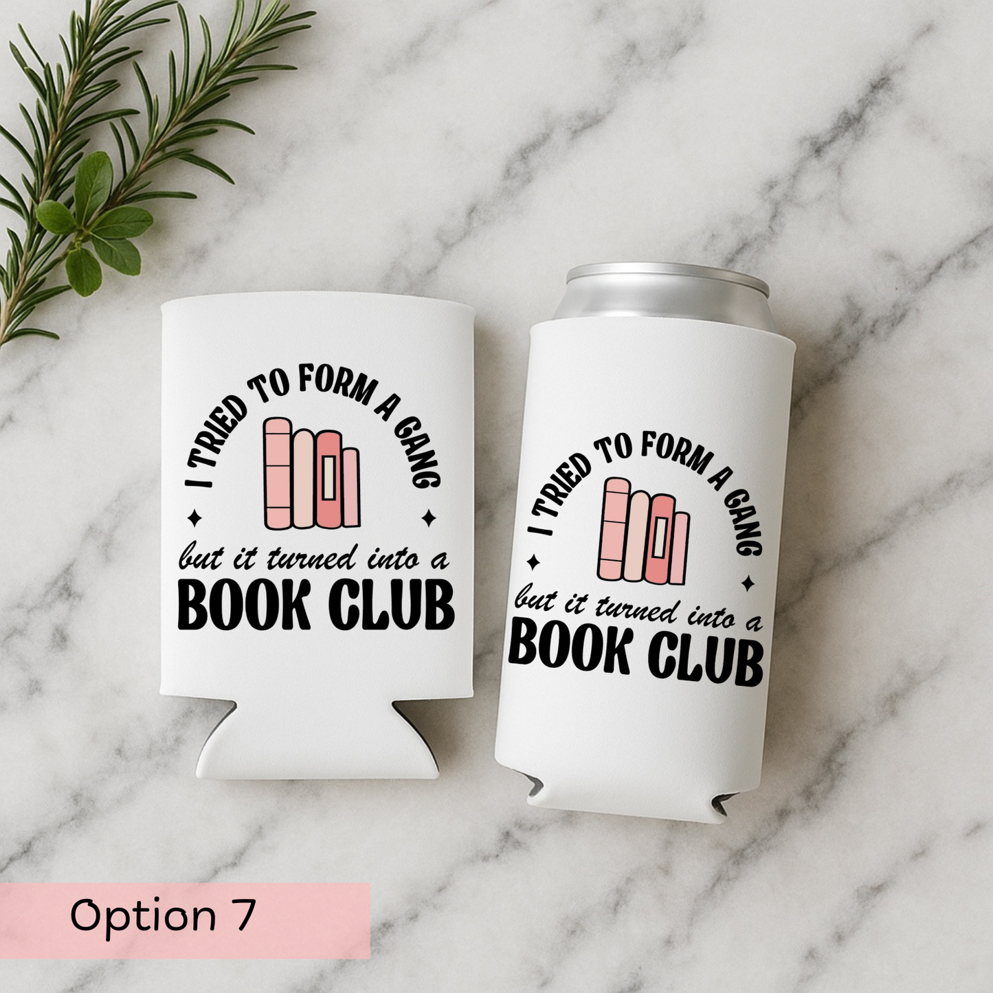 Booked Themed Koozie's