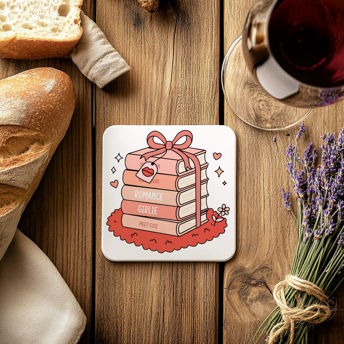 Bookish Coasters (set of 4)