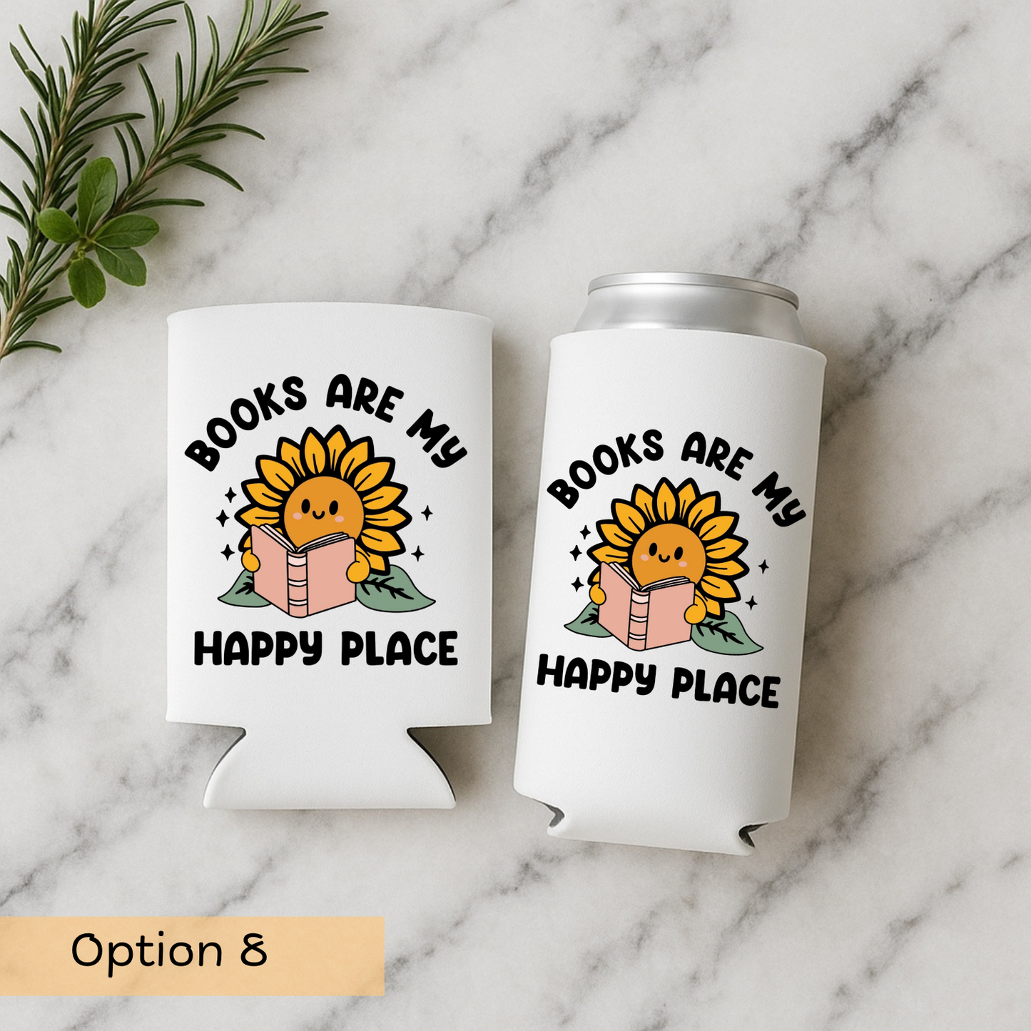 Booked Themed Koozie's