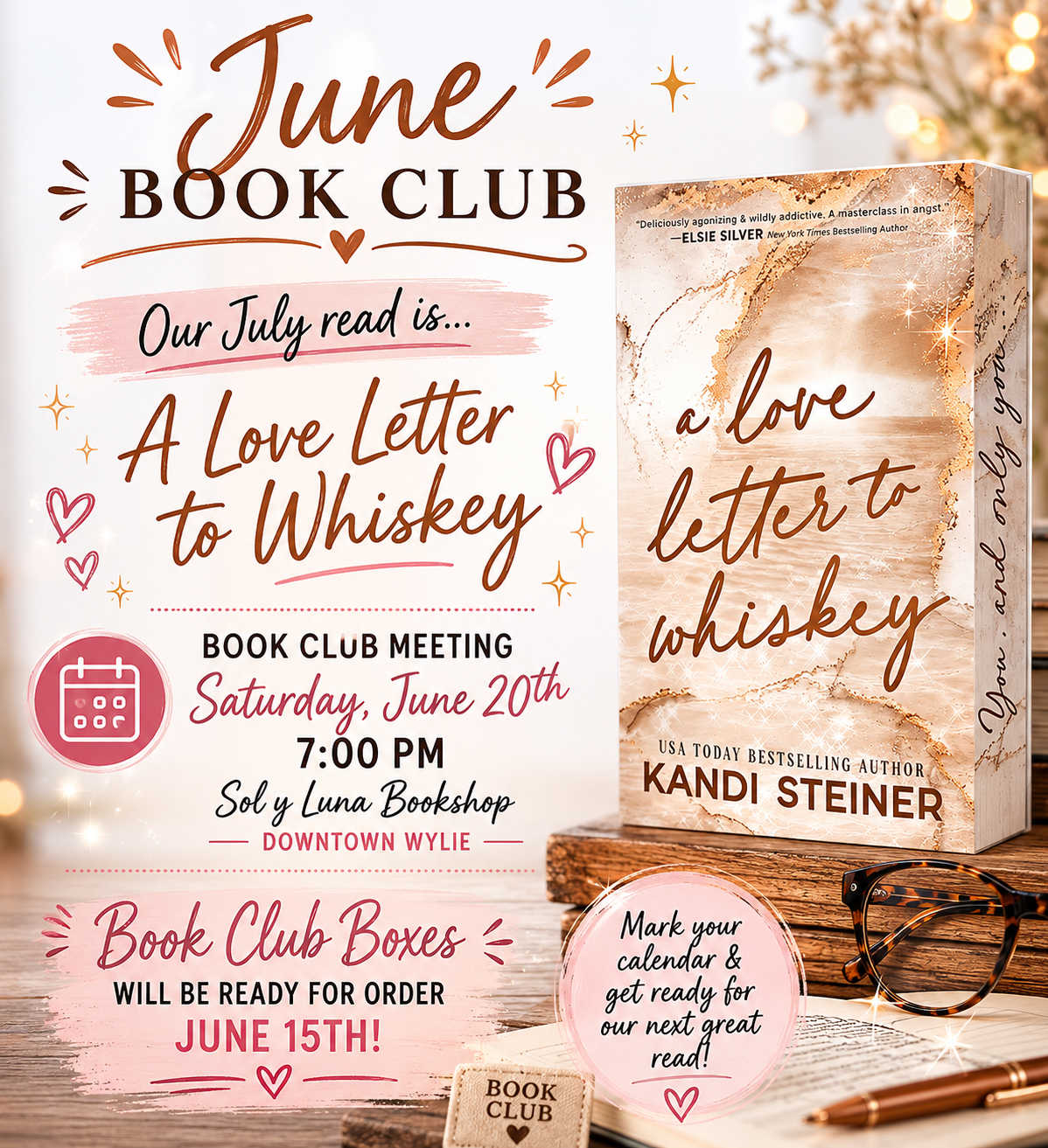 July Book Club Box